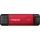 Kingston Dual Portable SSD 2 TB USB 3.2 Gen 2 Schwarz