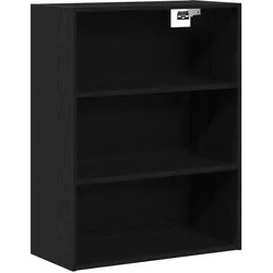 vidaXL Hängeschrank Schwarzkiefer 69,5 x 32,5 x 90 cm