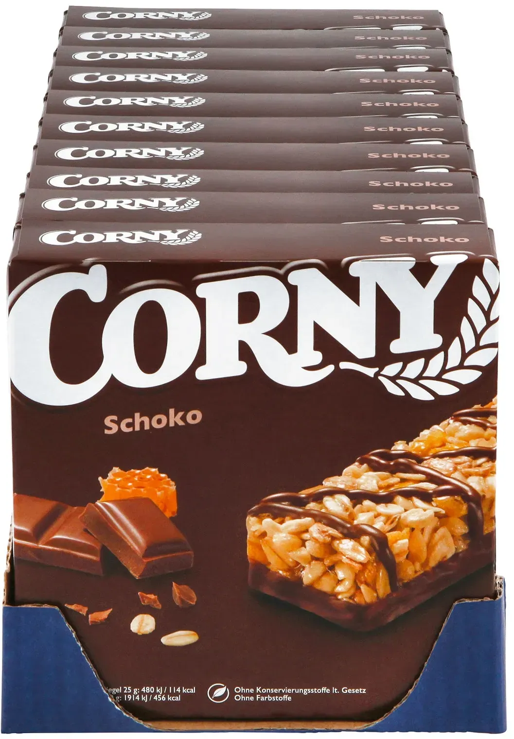 Corny Müsliriegel Schoko 150 g, 10er Pack