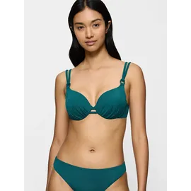 Triumph Bikini-Top Damen Blau/Grün 44 Cup B