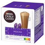 NESCAFÉ Dolce Gusto Mocha | 16 Kapseln | Kaffee aus Arabica Bohnen | hochwertiger Kakao mit Milch | Schnelle Zubereitung | Aromaversiegelte Kapseln | 1er Pack (1 x 16 Kapseln)