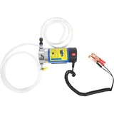 Dieselpumpe Ölabsaugpumpe Kraftstoffpumpe 12V 100W Motorölförderpumpe Diesel Absaugpumpe für Motorölwechsel Ölpumpe, 1-4 L/min Motoröl Umfüllpumpe mit 3 Schläuche