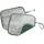 Maximex Thermositzkissen 2er-Set: Aluminium-beschichtet, 35 x 35 cm