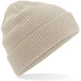 Beechfield Unisex Bio Strickmütze Beanie B50N sand one size