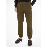 Tommy Jeans Cargohose »TJM ETHAN CARGO«, mit Bündchen, Gr. 36 - Länge 32, Drab Olive Green, , 79363938-36 Länge 32