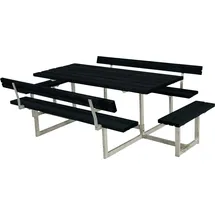 Plus Basic 260 x 184 x 73 cm Schwarz