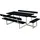 Plus Basic 260 x 184 x 73 cm Schwarz