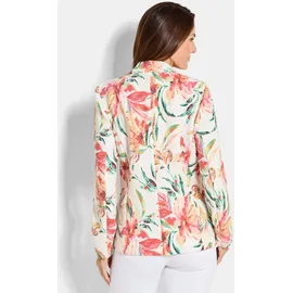 GOLDNER Jacquardblazer mit Waffelstruktur in bunt / gemustert), | Gr.: 38