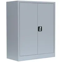 Lüllmann Stahl-Aktenschrank Metallschrank abschließbar Büroschrank Stahlschrank 100 x 80