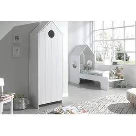 Vipack Drehtürenschrank VIPACK "Casami, mit Soft-Close, viel Stauraum, TOP modern", weiß, B:57,6cm H:171,3cm T:37cm, Holzwerkstoff, Schränke, Drehtürenschrank, als Kleider-/Wäscheschrank nutzbar, universell einsetzbar