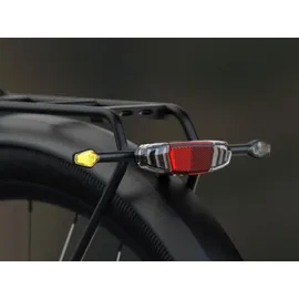 Busch & Müller Turntec Blinker-Set für E-Bike, 4 LED-Blinker, spritzwassergeschützt, Schwarz
