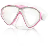 BRTNUP Taucherbrille Kinder Schnorchelmaske Schnorchelbrille Schwimmbrille Anti Nebel Tauchmaske mit Nasenschutz für Jugendliche Jungen Mädchen Kinder Alter 5-16 Jahre (Rosa)