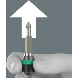 WERA 826 T Kraftform Turbo Bits-Handhalter Rapidaptor