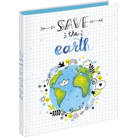 Veloflex save the earth Ringbuch 4-Ringe Motiv 2,0 cm