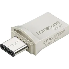 Transcend JetFlash 890 128 GB silber USB 3.1