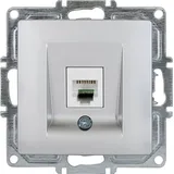 GUNSAN Telefon Steckdose 1-fach CAT3 Silber 1 St.
