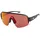 QUIKSILVER Sonnenbrille "Admiral", Jungen, rot (schwarz, ml rot), Sonnenbrillen Sonnenbrille