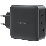 Wisam® Choetech PD8005, PD 100W GaN Netzladegerät | Schwarz