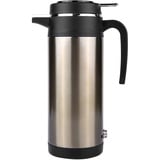 Elektrischer Wasserkocher Im Auto, 1200ML 12V/24V Tragbarer Edelstahl Elektrischer Wasserkocher Im Auto Reise-Thermosflaschen Heizung Wasserflasche für Warmwasser, Kaffee, Tee(12V)