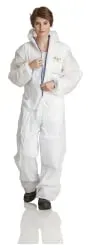 ProSafe® Einweg-Overall Light, Kapuze, weiß, PSA Kategorie 3 SMS-3XL , 1 Stück, Größe 3XL