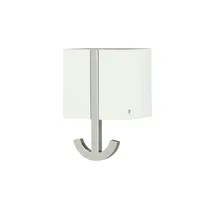 Sconto Klapphaken Priepert - weiß - Maße cm B: 6 H: 6 T: 10.0