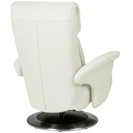 HIMOLLA Relaxsessel 7227 Leder 82 x 109 x 90 cm Creme mit Relax-Funktion