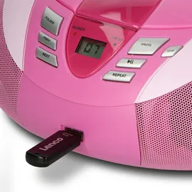 Lenco SCD-37 USB pink