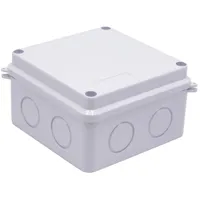 TRU Components TC-RB 100x100x70 TC-10239092 Installations-Gehäuse ABS Kunststoff Weiß