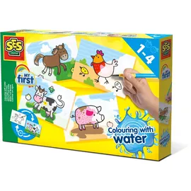 SES Malen mit Wasser Bauernhoftiere My First