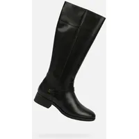 Geox Schwarze Damenstiefel Felicity 36 - Schwarz