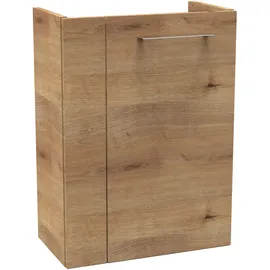 Fackelmann Waschbeckenunterschrank 44 x 60 x 24,3 cm Braun