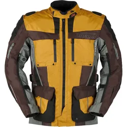 Furygan Brevent 3in1, Textiljacke wasserdicht - Braun/Gelb/Grau - M