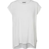 Noisy May Nmmathilde S/S Loose Long Top Noos (27002573) (Bright White