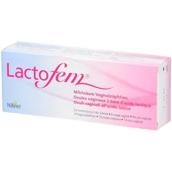 Lactofem Milchsäure Vaginalzäpfchen