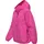 Ragwear Outdoorjacke "Vinzie C", Damen, Gr. M (38), pink (magenta), 100% Polyester, lässig geschnitten hüftlang, hoch geschlossener Ausschnitt, Ärmel ohne Ärmelschlitz elastischer Bund mit Gummizug, Jacken Outdoorjacke, Extraleichte Übergangsjacke mit Kapuze
