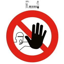 EXACOMPTA Verbotsschild »Betreten verboten« 20 cm