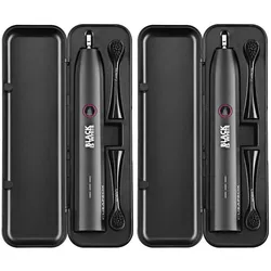 Curaprox Hydrosonic Black ist eine weiße Schallzahnbürste