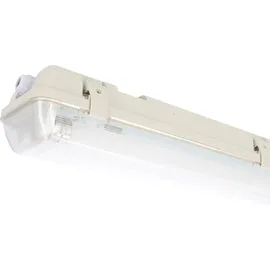 LED's light LED-Unterbauleuchte 2 x 14 W mit Sensor 200,m 4000 K 120 cm Grau