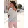 VIVANCE Kurzarmpullover Grau 32/34