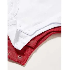 Levi's Levi's® Kids Kurzarmbody BATWING 2PK BODYSUIT (2-tlg) UNISEX von Levi's® Kids für Babys rot|weiß 1 (62/68)