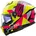 LS2 LS2 Integraler Motorradhelm STREAM TIGER Gloss H-V Yellow Pink M