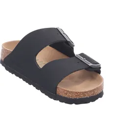 Birkenstock Arizona Vegan Birko-Flor Nubuk schmal schwarz 38