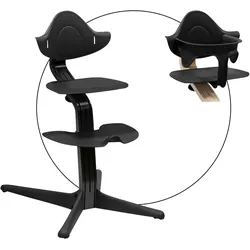 Stokke® Nomi Bundle Hochstuhl inkl. Babyset, schwarz