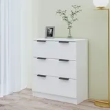 vidaXL Sideboard Weiß 60x30x70 cm Holzwerkstoff