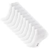 STARK SOUL Sneakersocken 10 Paar Weiß 35-38