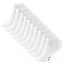 STARK SOUL Sneakersocken 10 Paar Weiß 35-38
