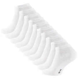 STARK SOUL Sneakersocken 10 Paar Weiß 35-38