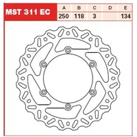TRW Bremsscheibe MST311EC