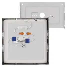 EMOS LED Panel 21 W 1900 lm quadratisch Silber