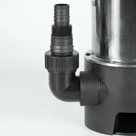 STIER Garden Tauchpumpe ESTW-1100 15.000 l/h Edelstahlgehäuse mit Schwimmer